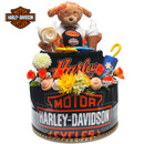 おむつケーキ ハーレーダビットソン ハーレーダビットソン仲間への出産祝い・贈り物・HARLEY-DAVIDSON ダイパーケーキ